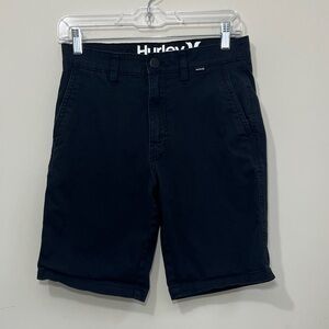 Hurley Men's Black Shorts Size 28